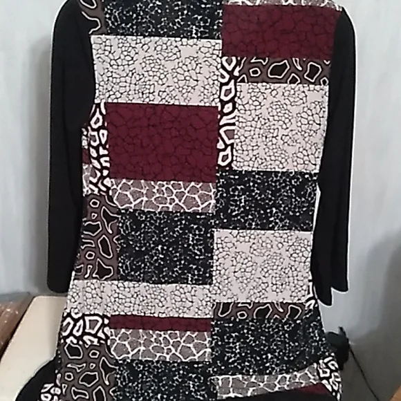 STYLE&CO XS Colorful Medium Sleeves Top - Picture 7 of 7